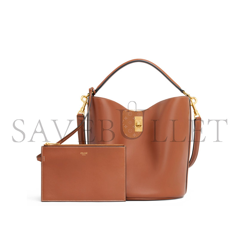 CELINE BUCKET 16 BAG 195573CR4-04LU (25*23*23cm)